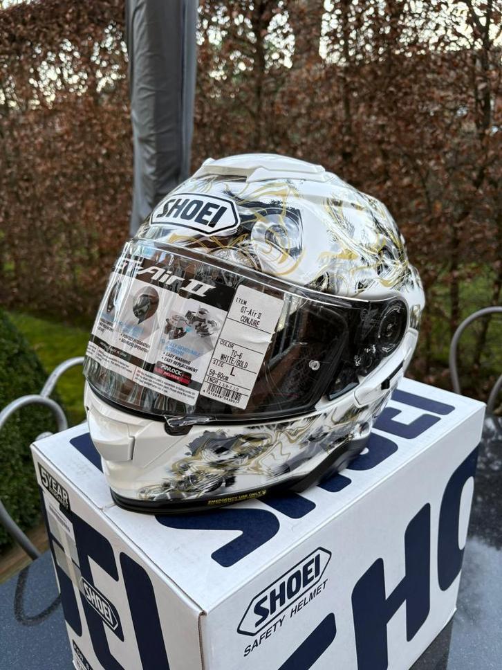 Shoei GT-Air II 2 Conjure TC-6 motorhelm - maat L, Motoren, Kleding | Motorhelmen, Dames, Heren, Integraalhelm, L, Shoei, Nieuw met kaartje
