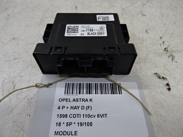 UNITE ELECTRONIQUE Opel Astra K (01-2015/12-2022) (13517788), Utilisé, Opel