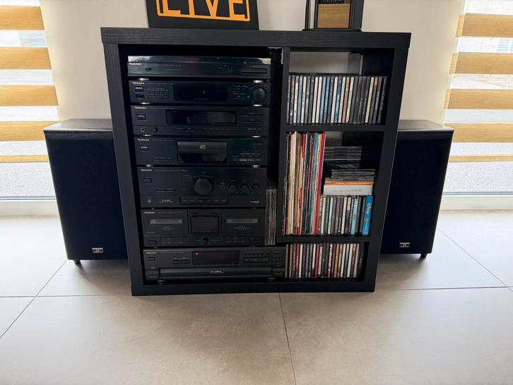 Hifi Technics Vintage 90’s, Audio, Tv en Foto, Stereoketens, Gebruikt, Cassettedeck, Cd-speler, Dvd-speler, Tuner of Radio, Speakers