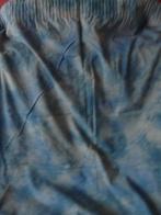 Overgordijnen blauw/grijs doorlopende kleuren 2 x 185 x 160, Huis en Inrichting, Ophalen, 150 tot 200 cm, 150 tot 200 cm, Gebruikt
