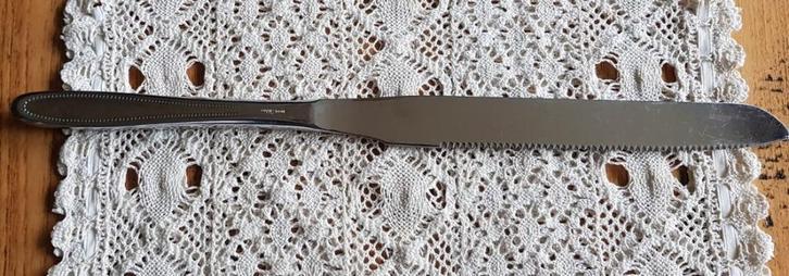 Gero Zilduro broodmes met parelrand, Ophalen of Verzenden