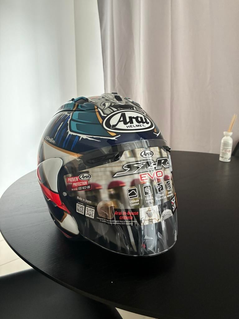 Arai sz-r Pedrosa Shogun (large), Motoren, Arai, Dames, Jethelm, L