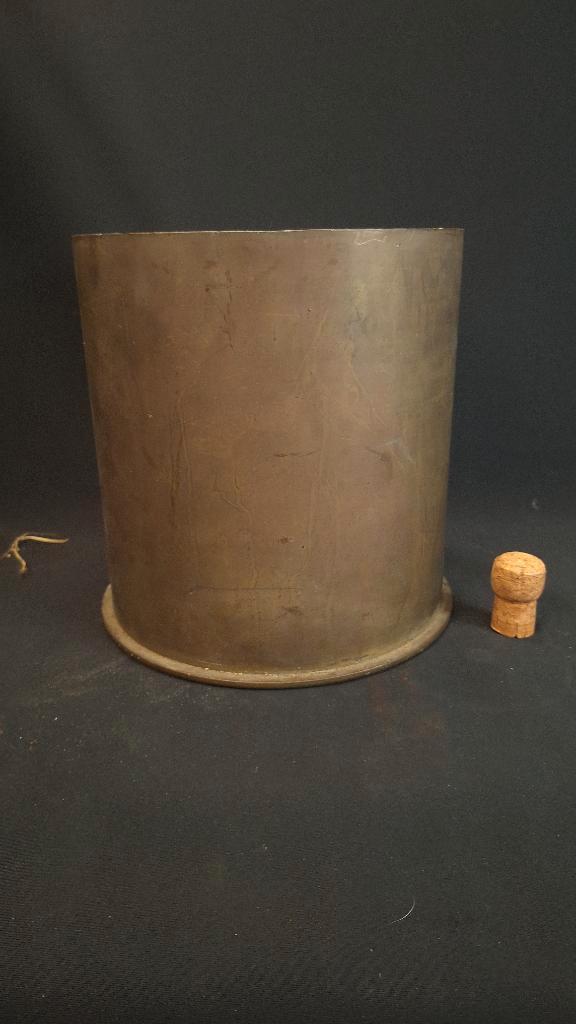 WO1 Duitse 21cm Mörser huls LEEG, Verzamelen, Militaria | Algemeen, Ophalen of Verzenden