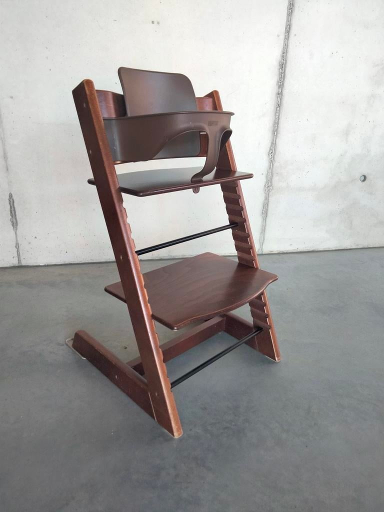 Stokke Tripp Trapp stoel 2007 met verkleiner en kussens, Ophalen