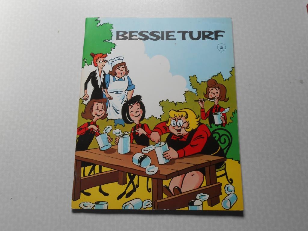 Bessie turf 5 1970 1 ste druk., Eén stripboek, Ophalen of Verzenden, Nieuw
