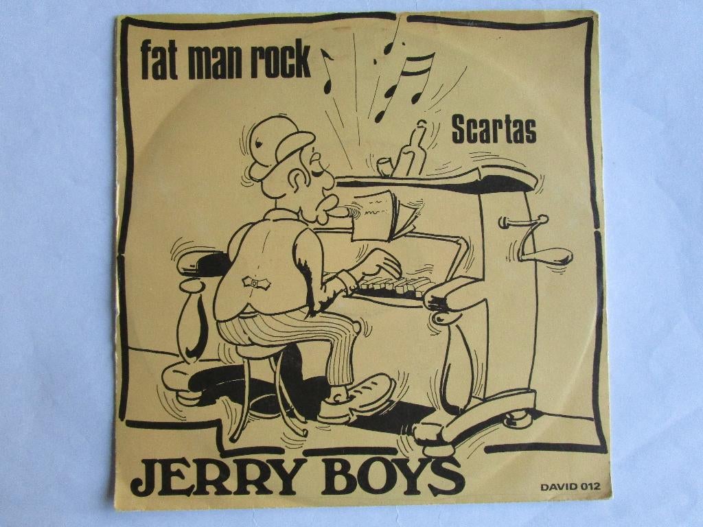 Jerry boys : Fat man rock. Belpop., CD & DVD, Vinyles Singles, Enlèvement ou Envoi, Single, Comme neuf, Pressage original