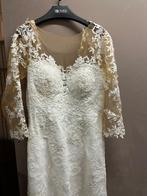 Trouwjurk maat 40/38, Kleding | Dames, Trouwkleding en Trouwaccessoires, Ophalen, Zo goed als nieuw, Wit, Trouwjurk
