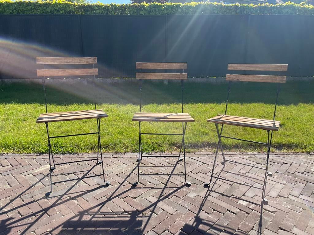 Belles chaises pliantes, Enlèvement, Utilisé, Autres matériaux