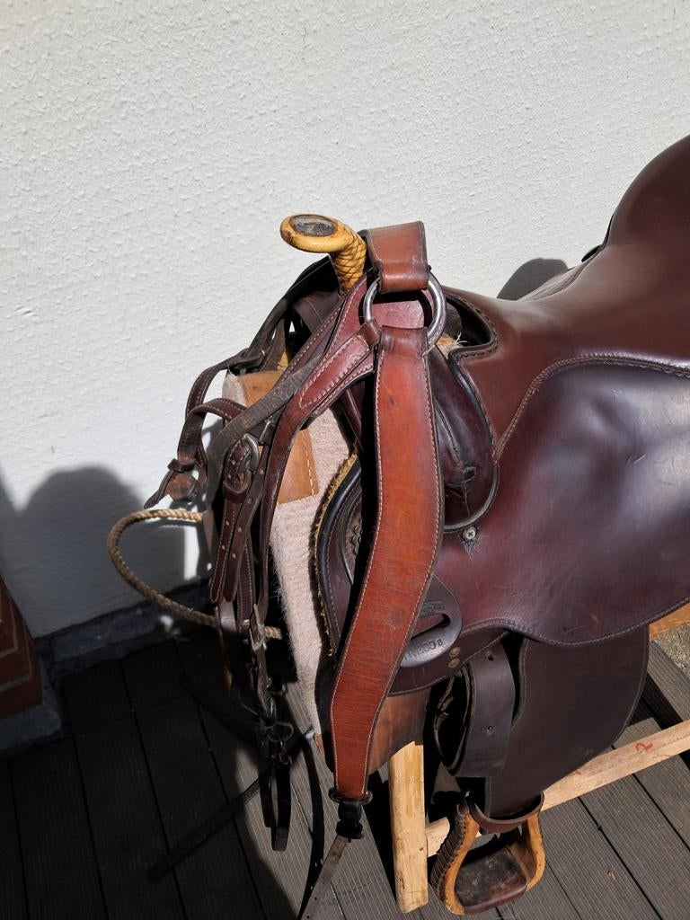 GARLAND 16",compléte (sous selle,bridon,poitrail,sangle), Enlèvement