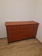 Hemnes Commode IKEA - kleur terracotta, 5 tiroirs ou plus, Moins de 100 cm, 150 à 200 cm, Comme neuf