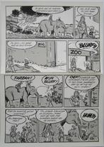 HUREY - Originele pagina - Hugo de Reymaeker (Hurey), Ophalen of Verzenden