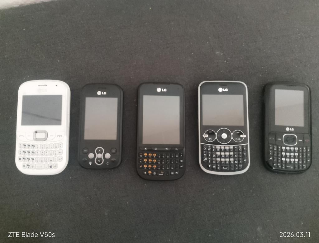 5 Téléphone portable LG. Avec chargeur, Télécoms, Enlèvement ou Envoi, LG