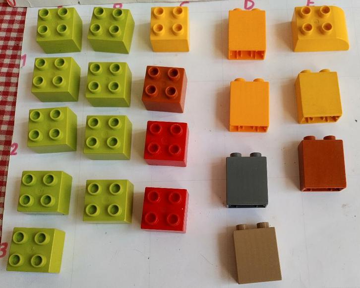 Duplo blokken , kan per stuk, Kinderen en Baby's, Speelgoed | Duplo en Lego, Zo goed als nieuw, Duplo, Losse stenen, Ophalen of Verzenden
