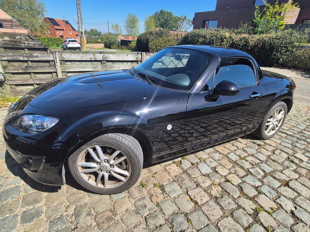Mazda MX-5 cabrio, Cabriolet, Zwart, Handgeschakeld, Particulier