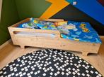 Bed, 1 persoon incl vele accessoires, Kinderen en Baby's, Kinderkamer | Bedden, Ophalen, Lattenbodem