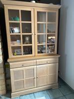 Armoire vitrine + dressoir, Maison & Meubles, 25 à 50 cm, 100 à 150 cm, Enlèvement, Utilisé
