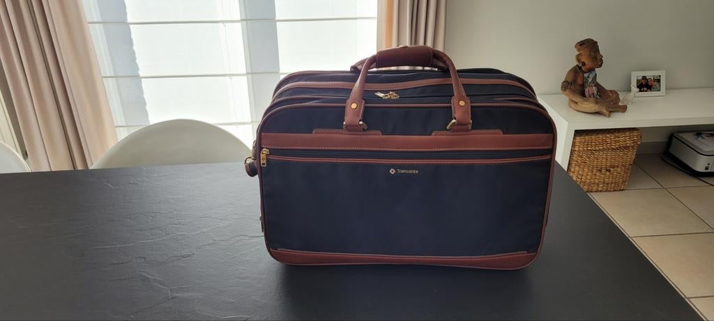 Reiskoffer samsonite, 40 tot 60 cm, 20 tot 30 cm, Zwart, Ophalen of Verzenden