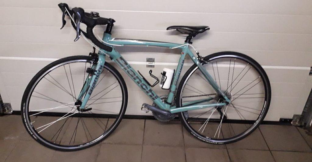 BIANCHI (53), Fietsen en Brommers, Fietsen | Racefietsen, 28 inch, Velgrem, Aluminium, 49 tot 53 cm