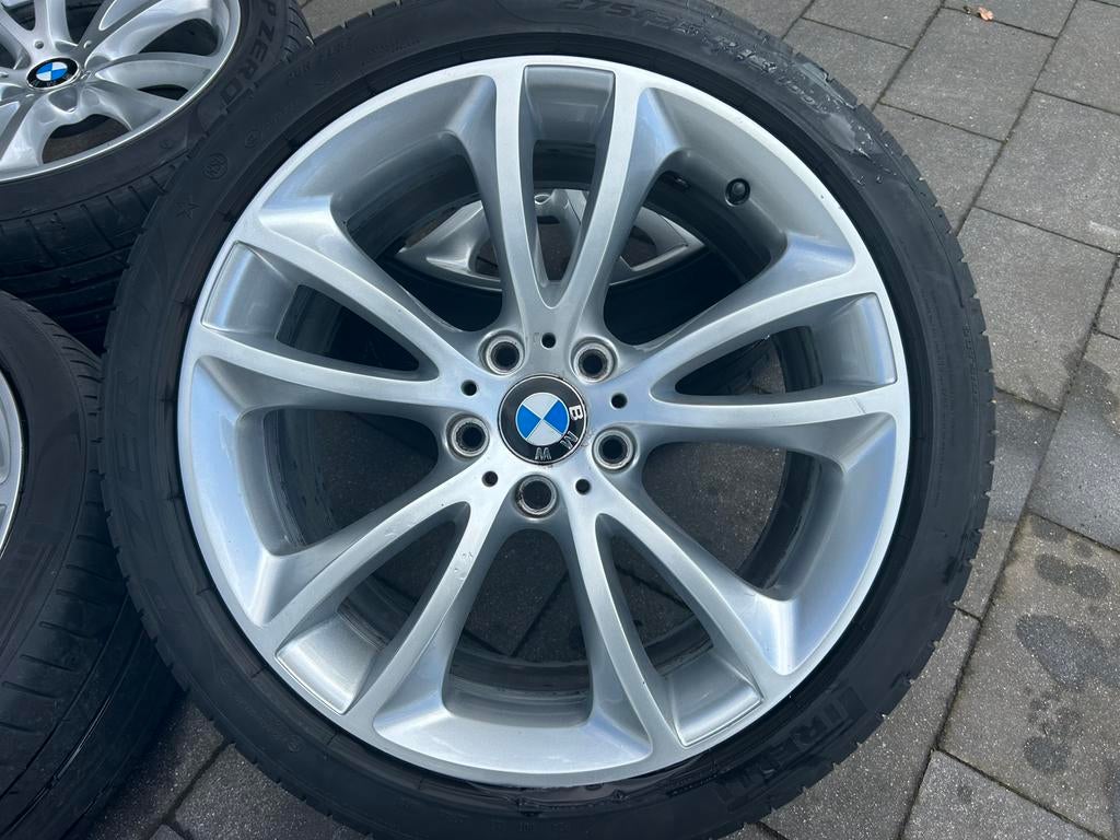BMW 19” Breedset Velgen + Banden – F10/F11 –, Auto-onderdelen, Banden en Velgen, Ophalen, Band(en)