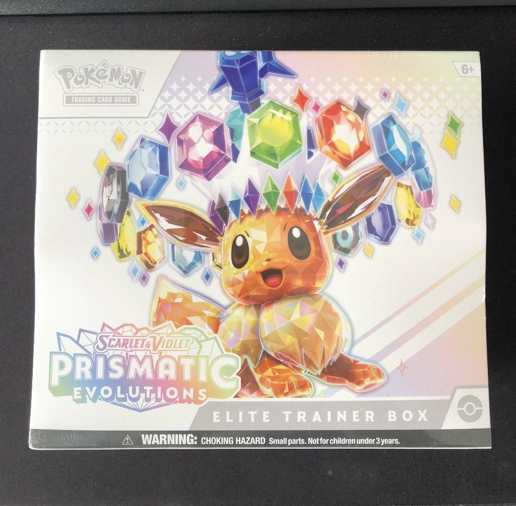 Boîte d'entraînement Prismatic Evolutions Elite, Hobby & Loisirs créatifs, Jeux de cartes à collectionner | Pokémon, Enlèvement ou Envoi