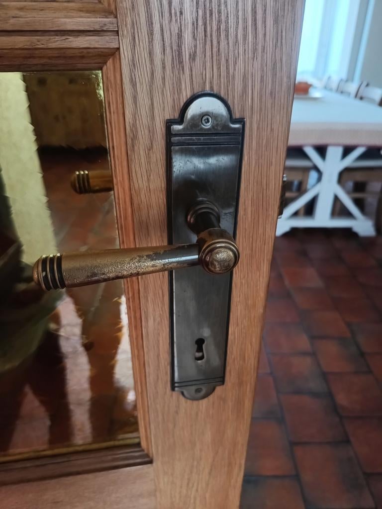 Deuren (volle eik)+deurkrukken., Ophalen