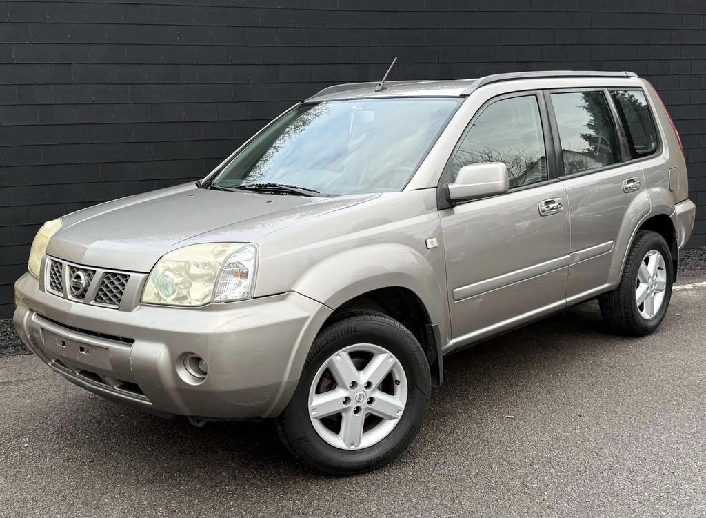 Nissan X-Trail 2.0i+AIRCO+JANTES+EURO 4 (bj 2007), 1998 cc, Stof, Gebruikt, Zwart