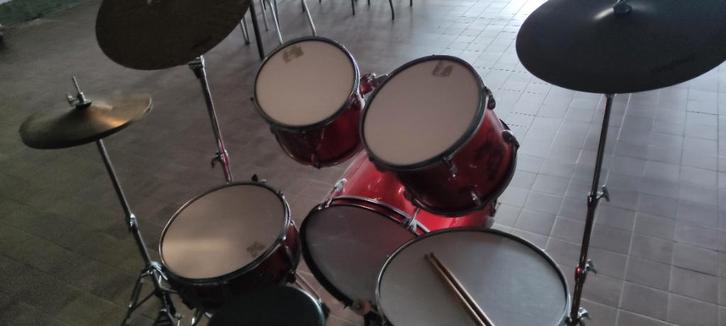 Hayman drumstel, Muziek en Instrumenten, Drumstellen en Slagwerk, Gebruikt, Overige merken, Ophalen