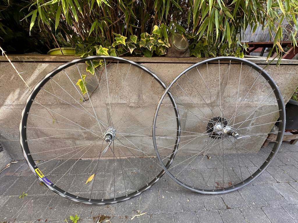 Wielset GP4, Fietsen en Brommers, Fietsonderdelen, Gebruikt, Aluminium, Racefiets, Ophalen