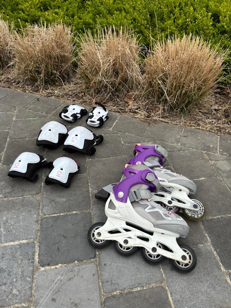 Oxelo skeelers, Sport en Fitness, Skeelers, Kinderen, Inline skates 4 wielen, Ophalen, Overige merken