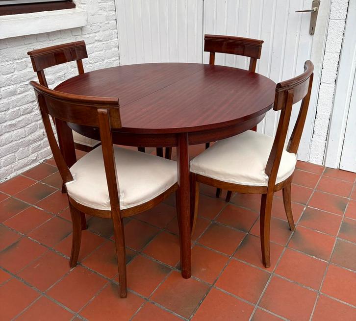 4 chaises vintage, Maison & Meubles, Chaises, Utilisé, Enlèvement