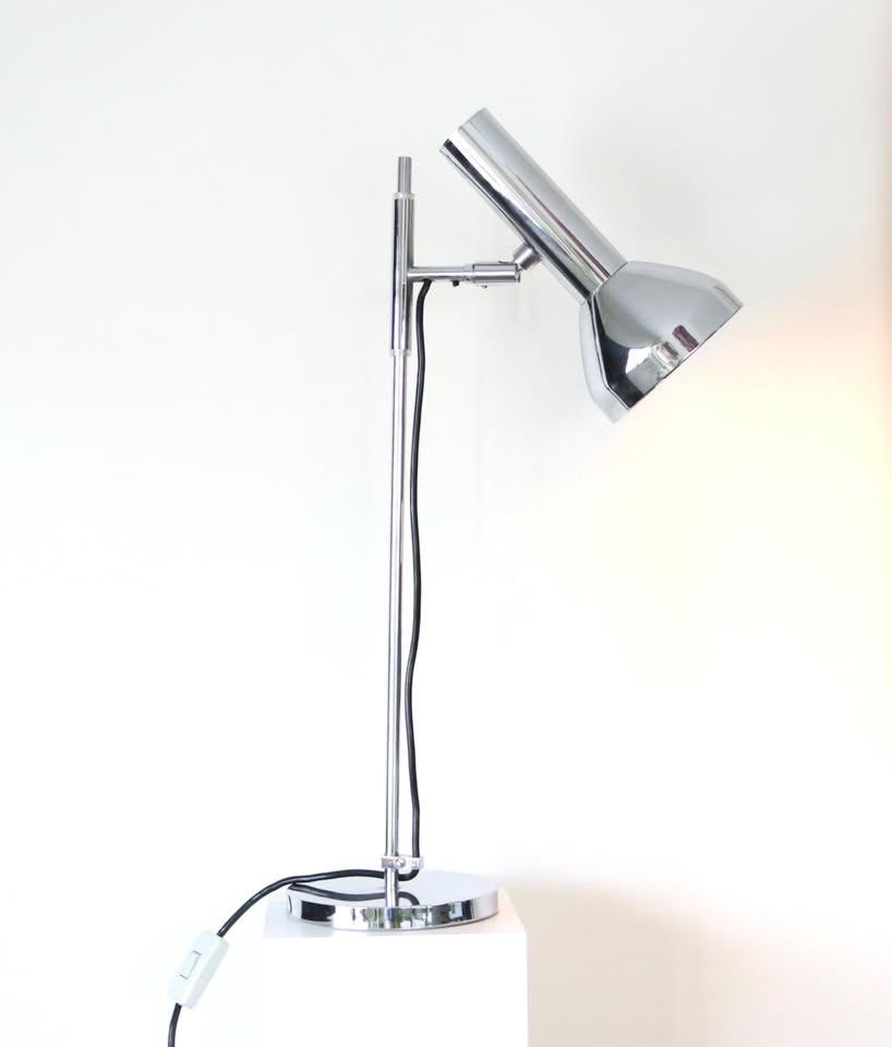Adjustable Chrome Table Lamp from Cosack, 1960s - Vintage, Enlèvement ou Envoi, Comme neuf, Métal