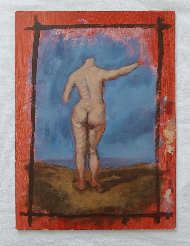 Études à l'huile de femmes nues (d'après Rubens), Antiquités & Art, Art | Peinture | Classique, Enlèvement ou Envoi