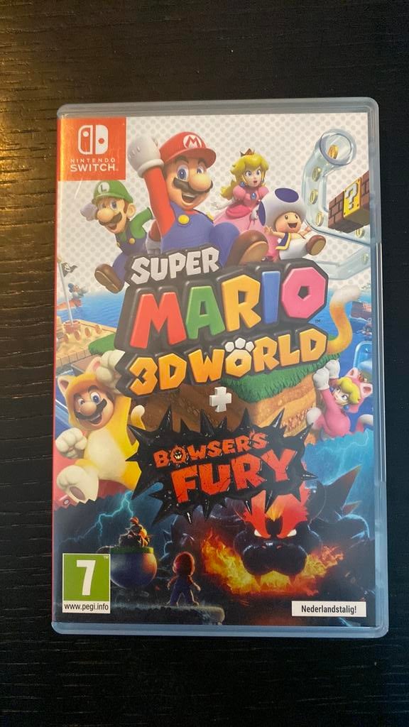 Super Mario 3D world + Browers Fury, Games en Spelcomputers, Games | Nintendo Switch, Zo goed als nieuw, Eén computer, 3 spelers of meer