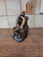 Bronzen beeldje zoenend koppel, Enlèvement ou Envoi