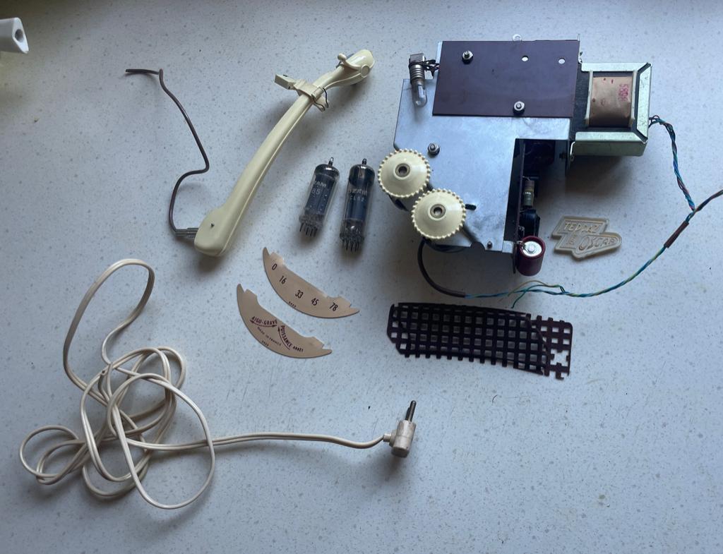 Pièces de réparation pour Teppaz Oscar vintage, Enlèvement ou Envoi, Utilisé, Pièce tourne-disques, Autres marques