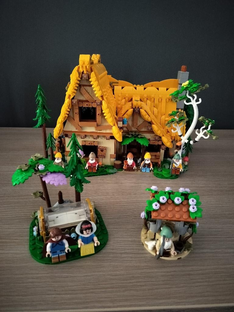 Lego sneeuwwitje en de 7 dwergen 43242, Enlèvement ou Envoi, Lego, Ensemble complet, Comme neuf