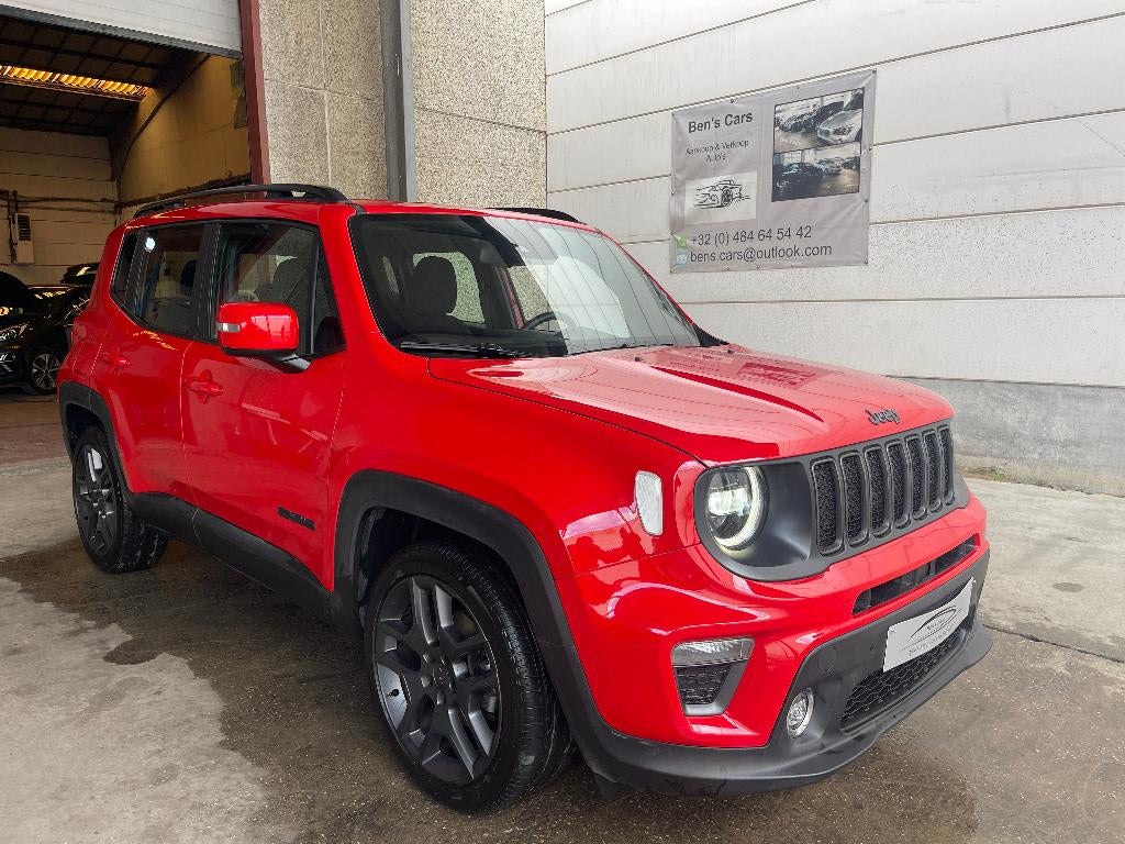 Jeep Renegade 1.3T S-Limited Automaat 151pk * LED *, Autos, Jeep, Rouge, 1332 cm³, Achat, Euro 6