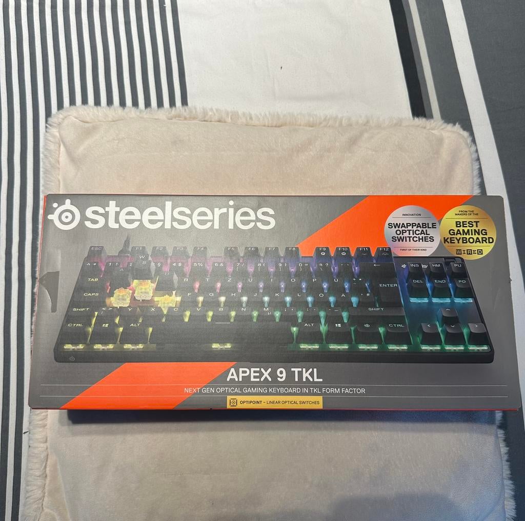 Steelseries apex 9 tkl (azerty), Gaming toetsenbord, Azerty, Ophalen of Verzenden, Zo goed als nieuw