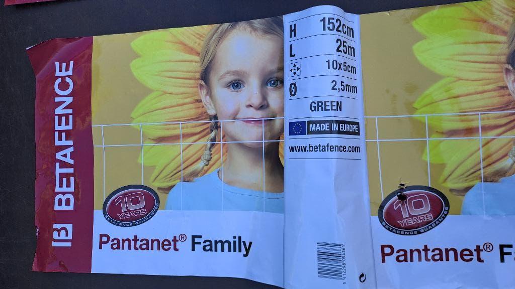 16m Betafence Pantanet Family 152cm groen, Jardin & Terrasse, Gaze & Fils, Enlèvement, Neuf, 10 à 20 mètres, Clôture