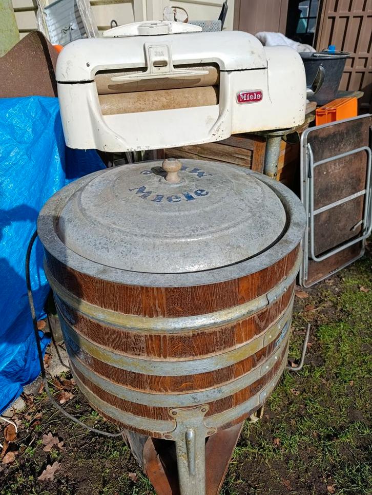 Miele Antiek Wasmachine, Verzamelen, Automaten | Overige, Ophalen