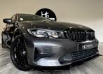 BMW 318 dA/ LOOK M PERFORMANCE/ SHADOW LINE/ CUIR/ LED, Autos, Argent ou Gris, Achat, Entreprise, Noir