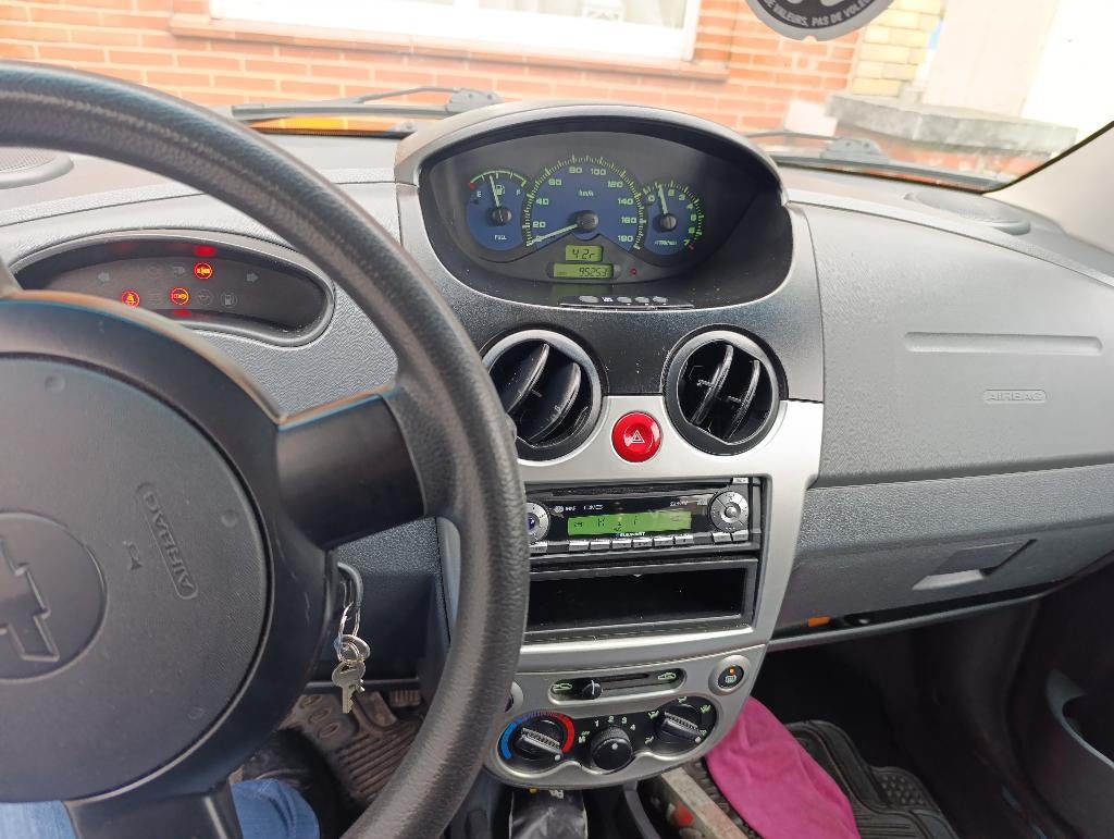 Chevrolet Matiz manuelle essence, année 2006, 95 000 km., Autos, Chevrolet, Particulier, Matiz, Vitres électriques, Essence, 5 portes