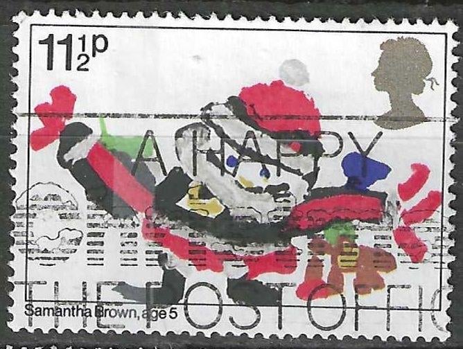 Groot-Brittannie 1981 - Yvert 1011 - Kindertekeningen  (ST), Postzegels en Munten, Postzegels | Europa | UK, Gestempeld, Verzenden