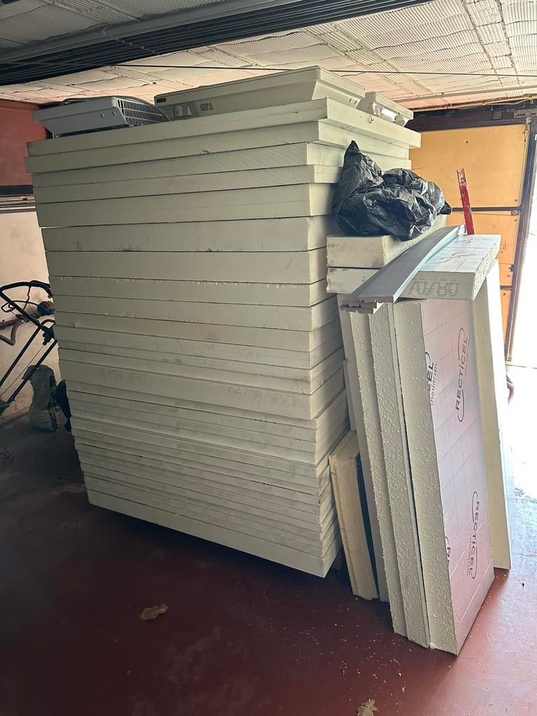 Afschotisolatie plat dak recticel, Doe-het-zelf en Bouw, Ophalen, Zo goed als nieuw