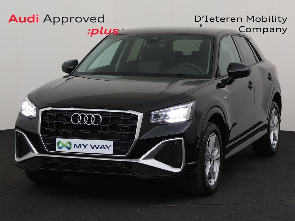 Audi Q2 Q2 35 TFSI Business Edition S line S tronic, Automaat, Navigatiesysteem, Q2, Zwart