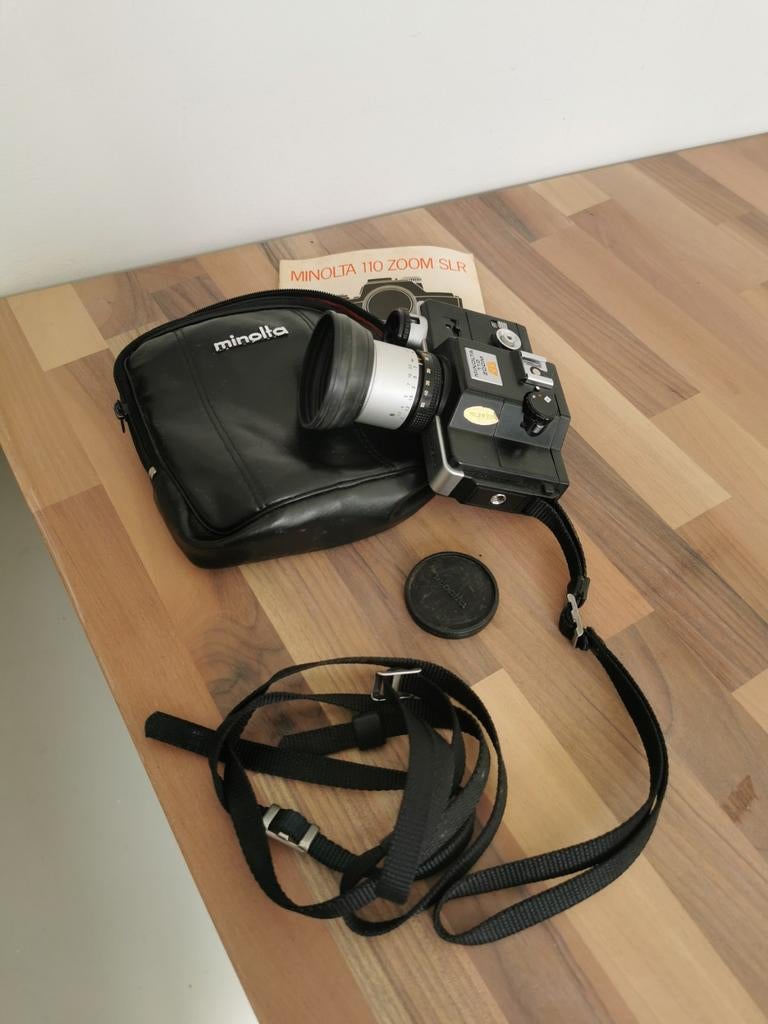 Minolta 110 zoom SLR, Ophalen, Minolta