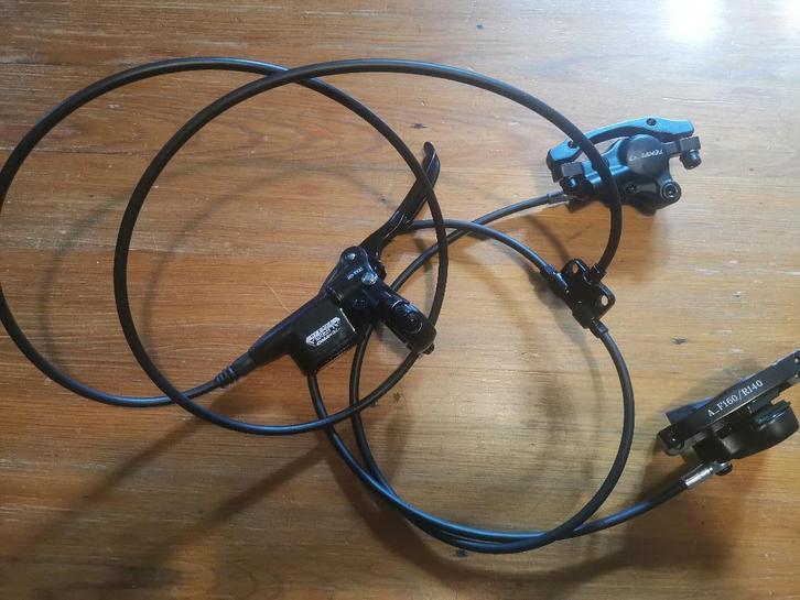 Tektro schijfrem auriga Twin, Fietsen en Brommers, Fietsonderdelen, Zo goed als nieuw, Overige typen, Ophalen