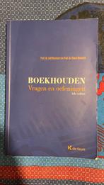 Boekhouden: Vragen en Oefeningen (4de editie), Ophalen of Verzenden, Zo goed als nieuw, Economie