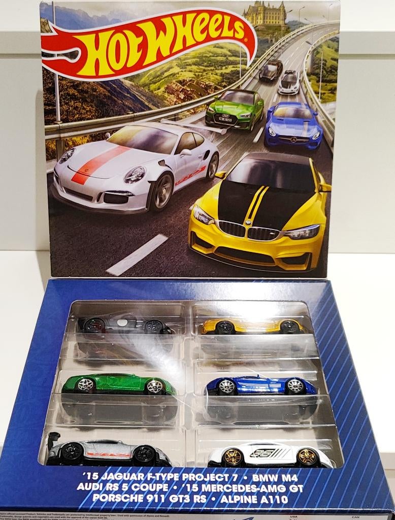 Hot Wheels Multipack 6 European Car Cult  Modellen (2022), Enlèvement ou Envoi