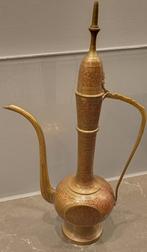 Indiase hoge theekan Dallah, Antiek en Kunst, Antiek | Brons en Koper, Ophalen, Brons